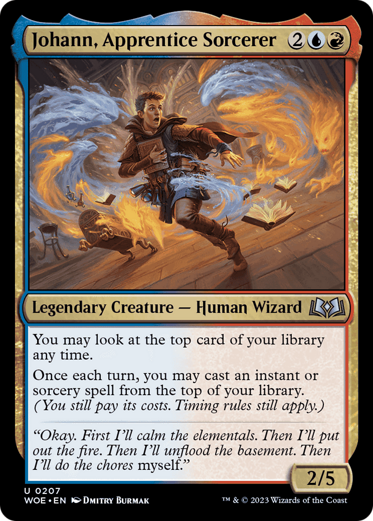 Johann, Apprentice Sorcerer Card Image