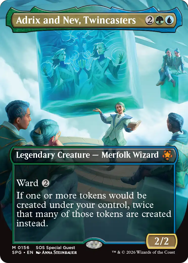 Adrix and Nev, Twincasters Card Image