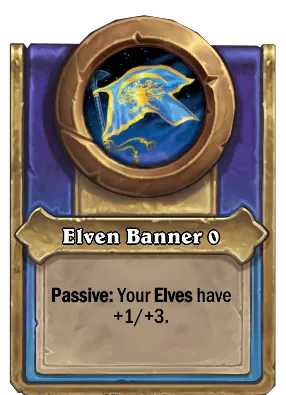 Elven Banner {0} Card Image