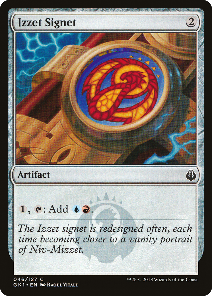 Izzet Signet Card Image