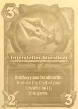 Interstellar Starslicer Card Image