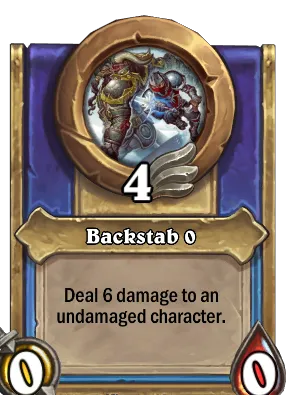 Backstab {0} Card Image