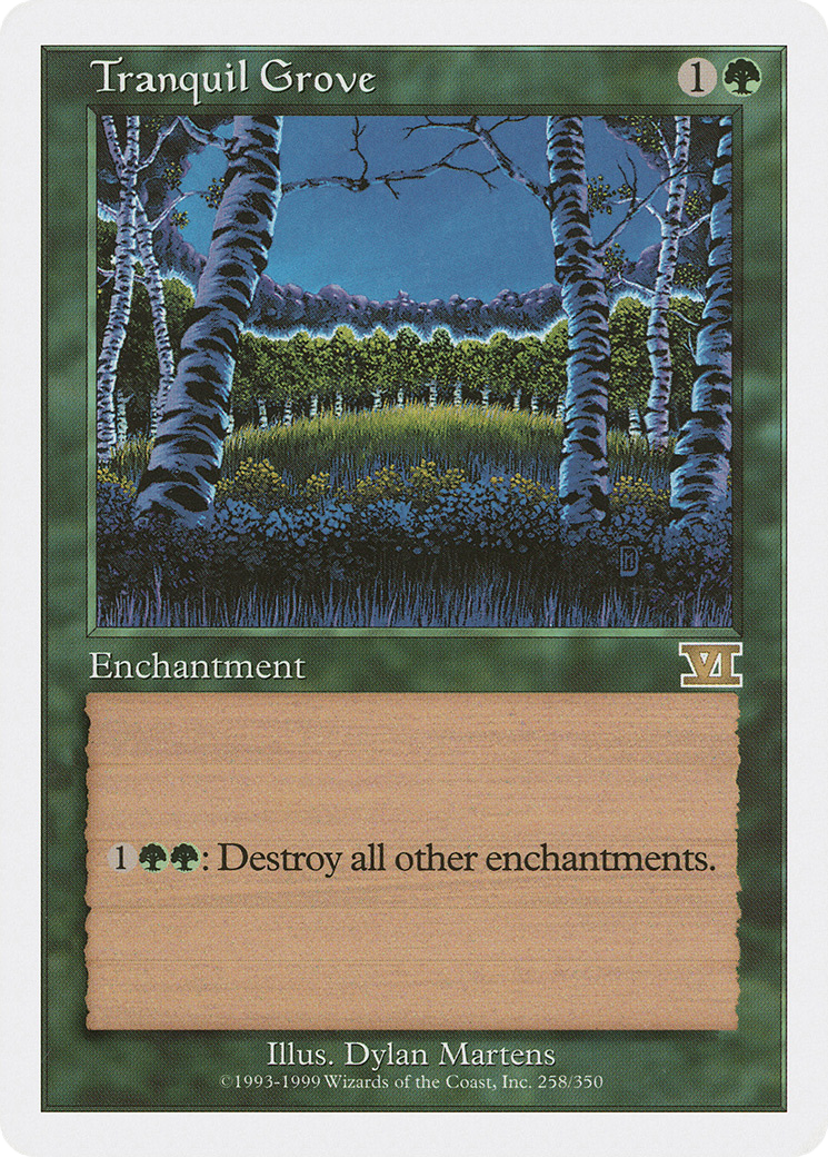 Tranquil Grove Card Image