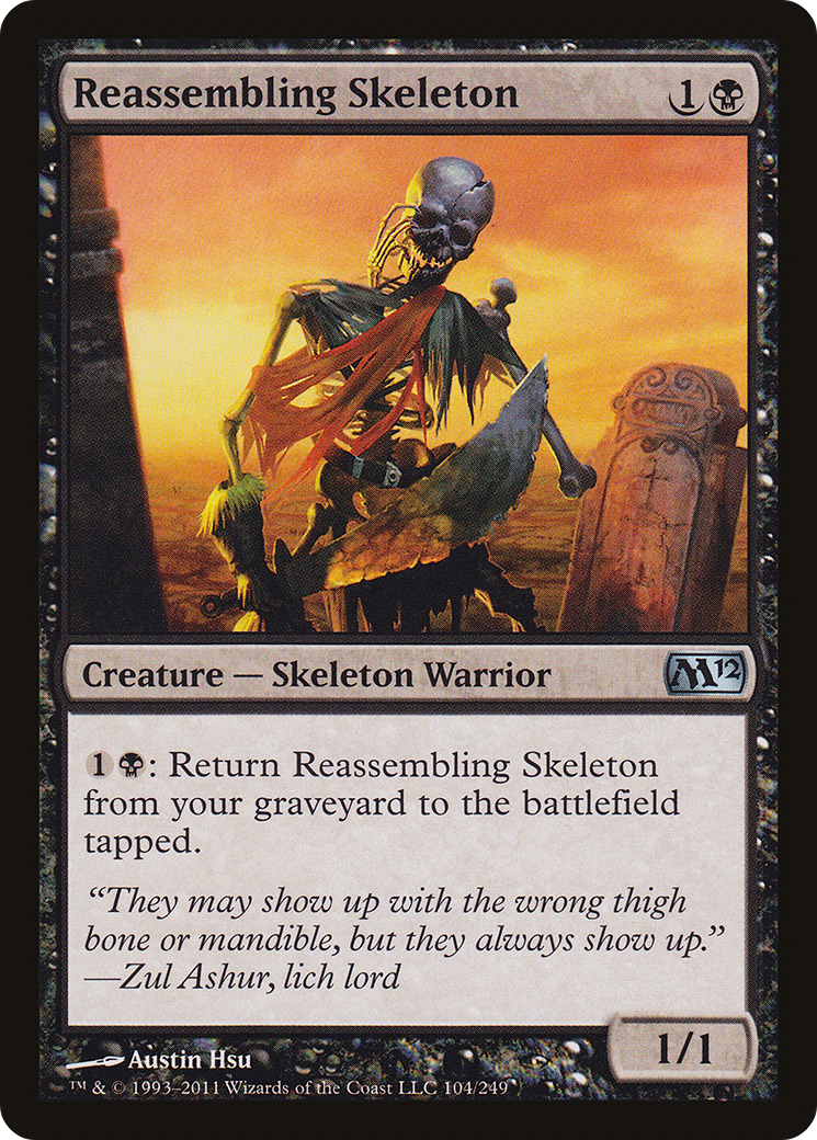 Reassembling Skeleton Card Image