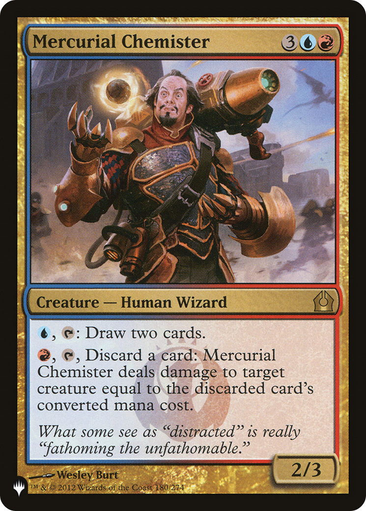 Mercurial Chemister Card Image
