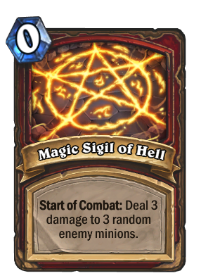 Magic Sigil of Hell Card Image