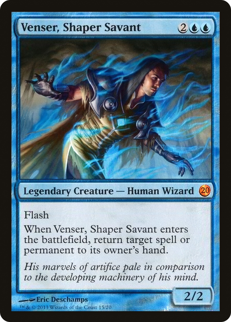 Venser, Shaper Savant Card Image