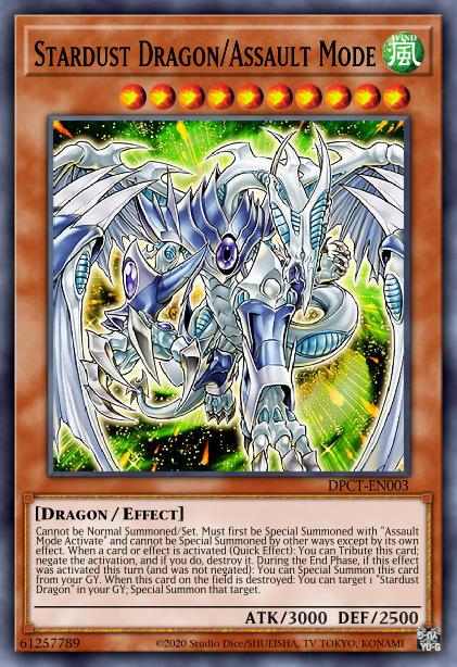 Stardust Dragon/Assault Mode Card Image