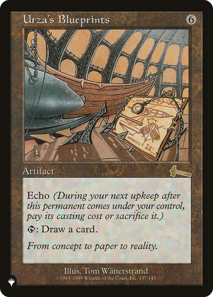 Urza's Blueprints Card Image