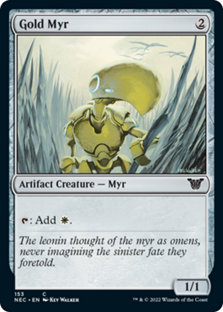 Gold Myr Card Image