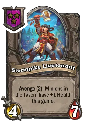 Stormpike Lieutenant Card Image