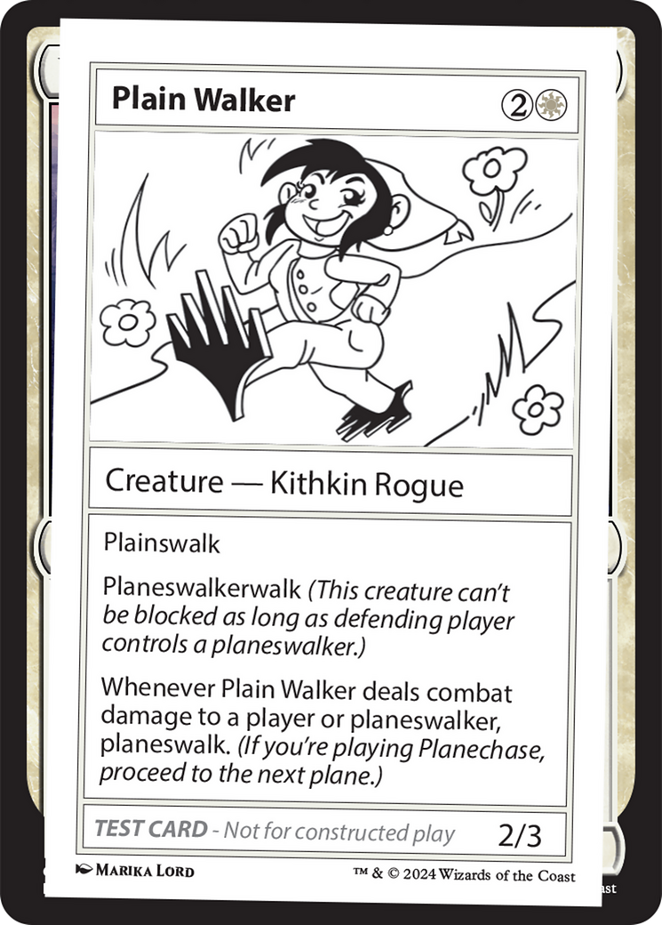 Plain Walker Card Image