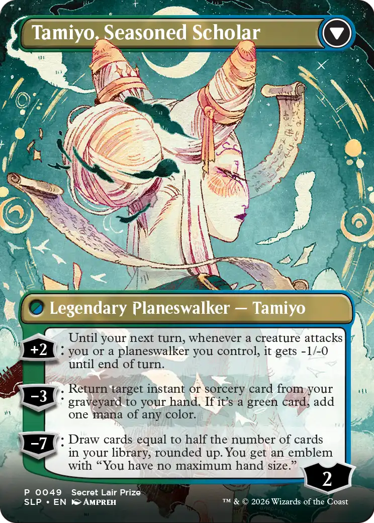 Tamiyo, Seasoned Scholar Magic: The Gathering card