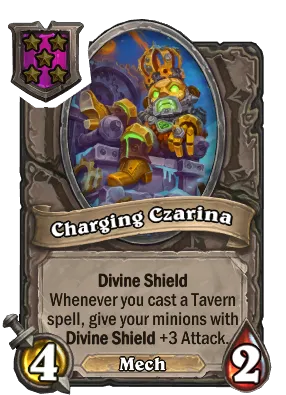 Charging Czarina Card Image