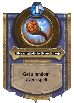 Blessing of the Nine Frogs Card Image