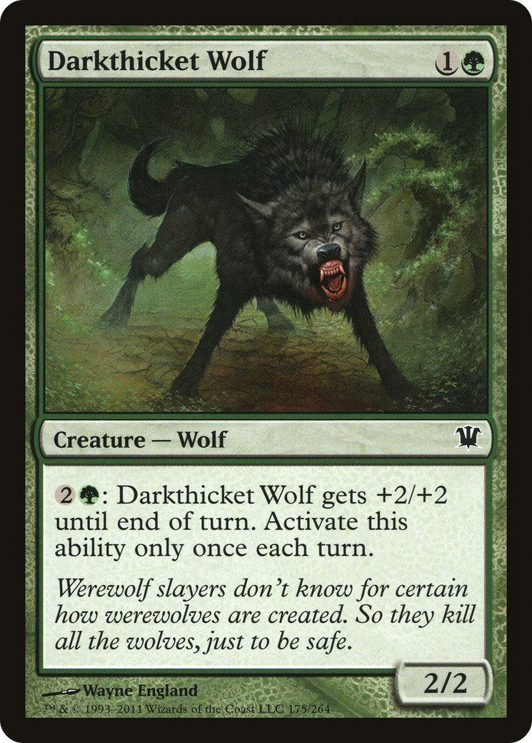 Darkthicket Wolf Card Image
