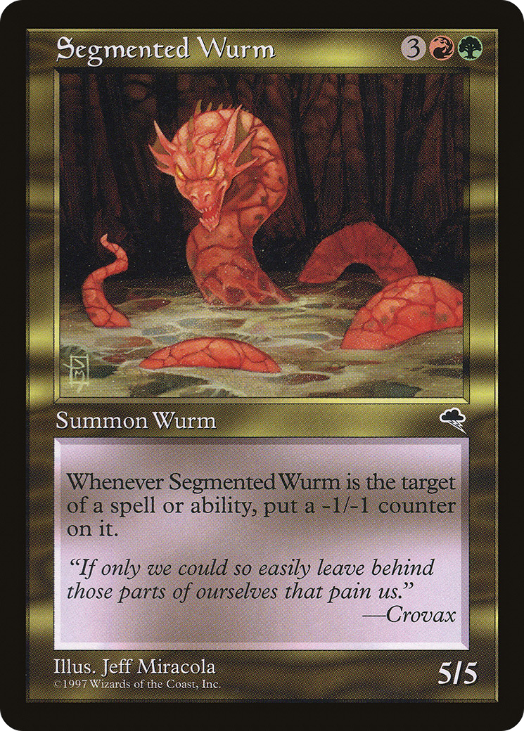 Segmented Wurm Card Image