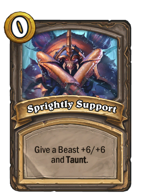 Sprightly Support Card Image