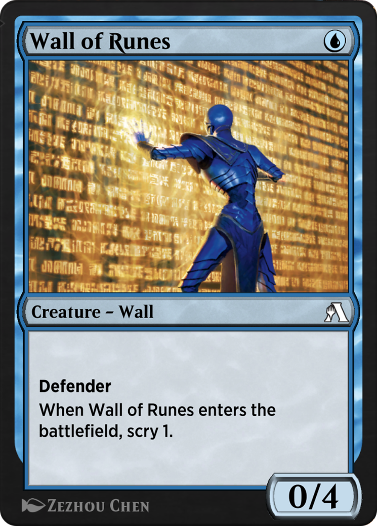 Wall of Runes Card Image