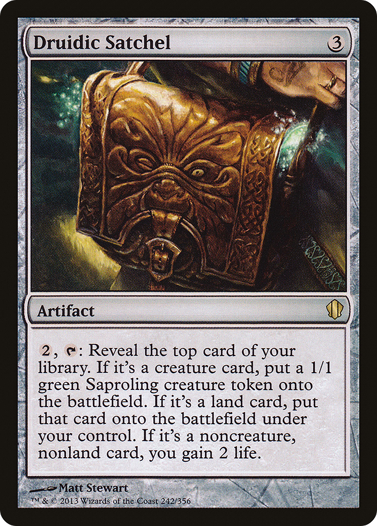 Druidic Satchel Card Image