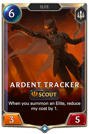 Ardent Tracker Card Image