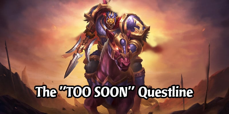 Missing Legendary Quests? You Are Not Alone! The Lunar New Year Questline Went Live Early
