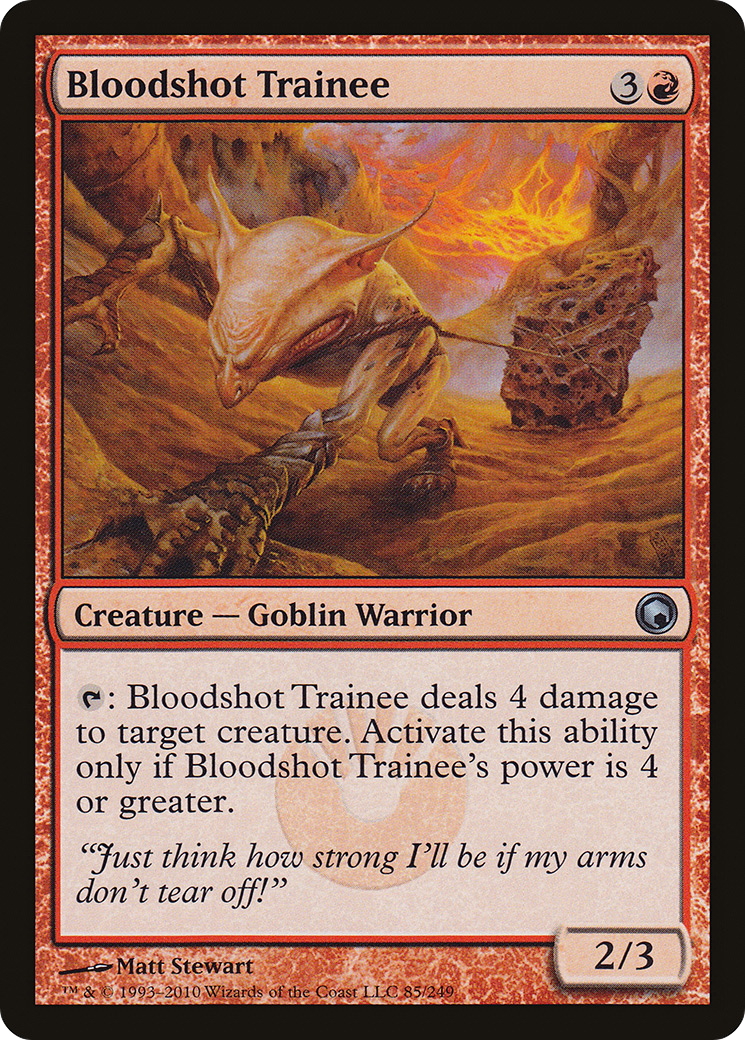 Bloodshot Trainee Card Image