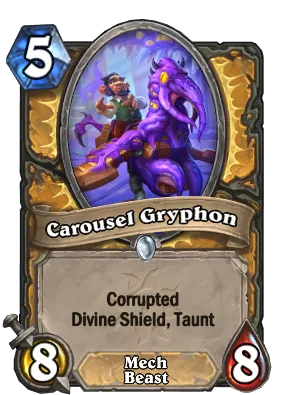 Carousel Gryphon Card Image