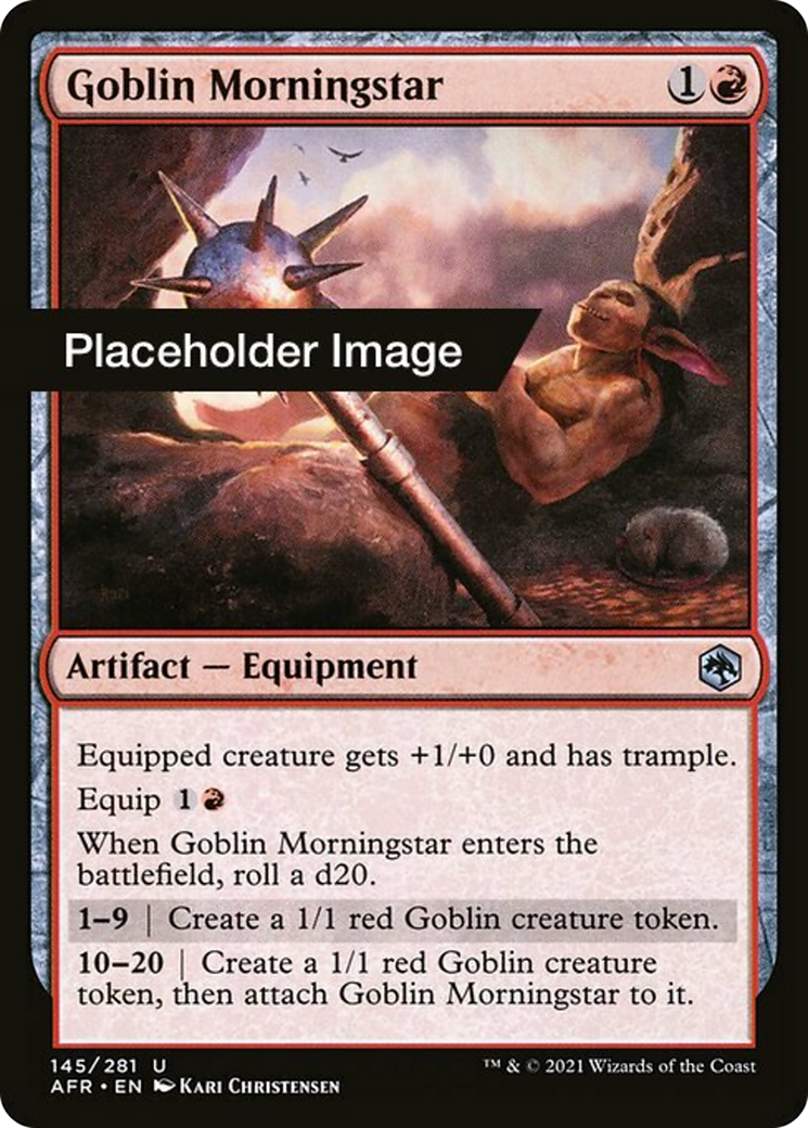 Goblin Morningstar Card Image