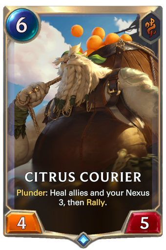 Citrus Courier Card Image