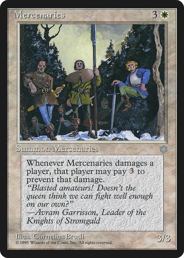 Mercenaries Card Image