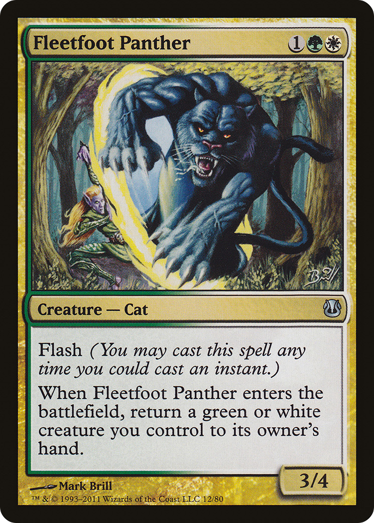 Fleetfoot Panther Card Image