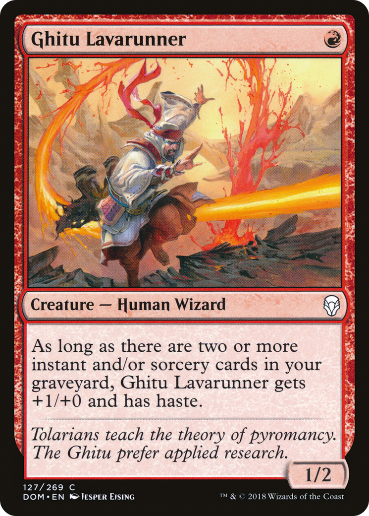 Ghitu Lavarunner Card Image