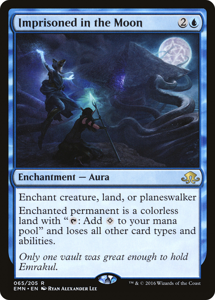 Imprisoned in the Moon Card Image