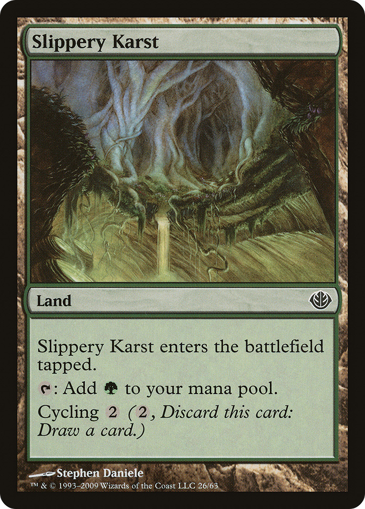 Slippery Karst Card Image