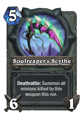 Soulreaper's Scythe Card Image