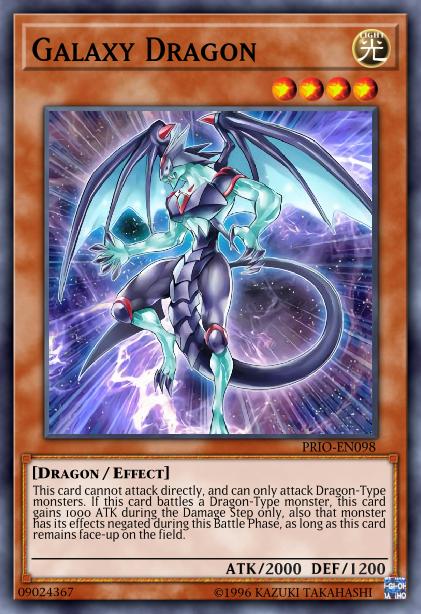 Galaxy Dragon Card Image
