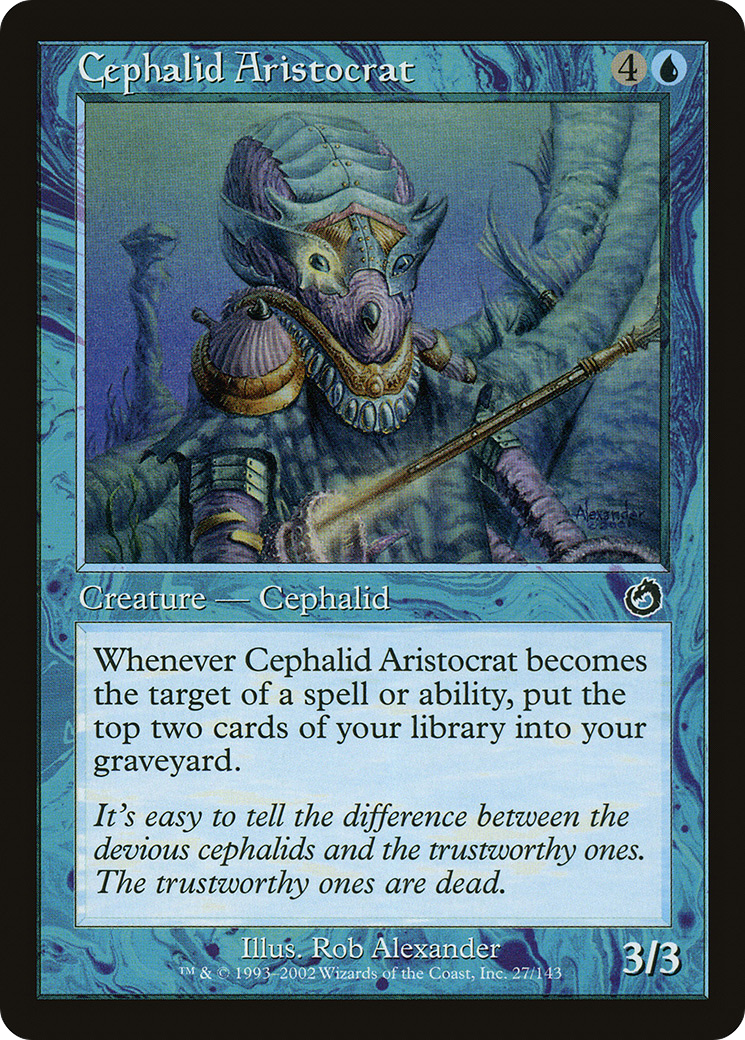 Cephalid Aristocrat Card Image