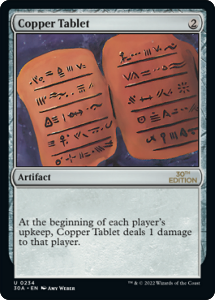 Copper Tablet Card Image