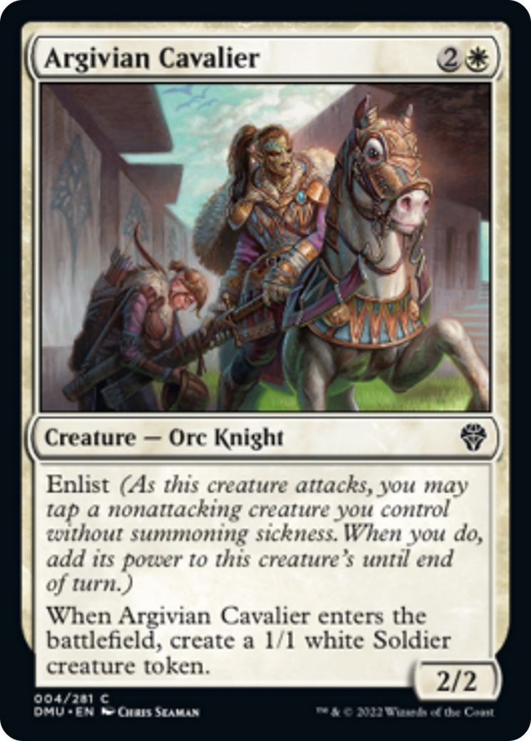 Argivian Cavalier Card Image
