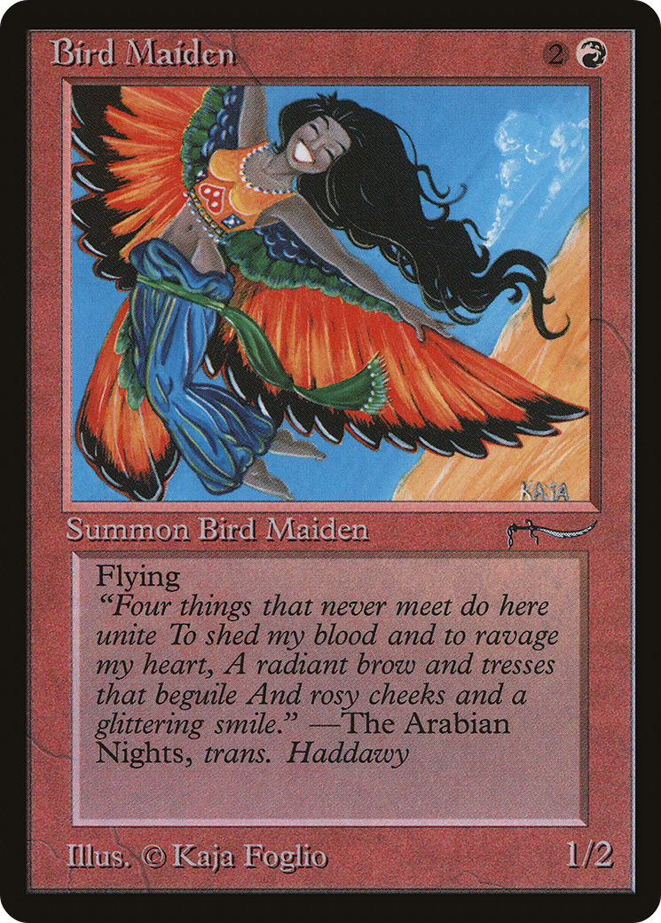 Bird Maiden Card Image