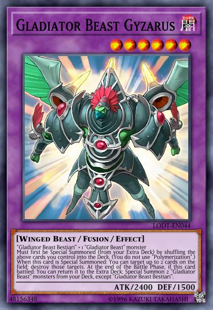 Gladiator Beast Gyzarus Card Image