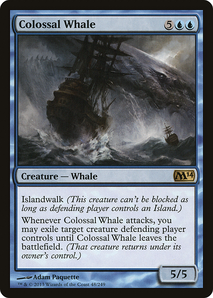 Colossal Whale Card Image