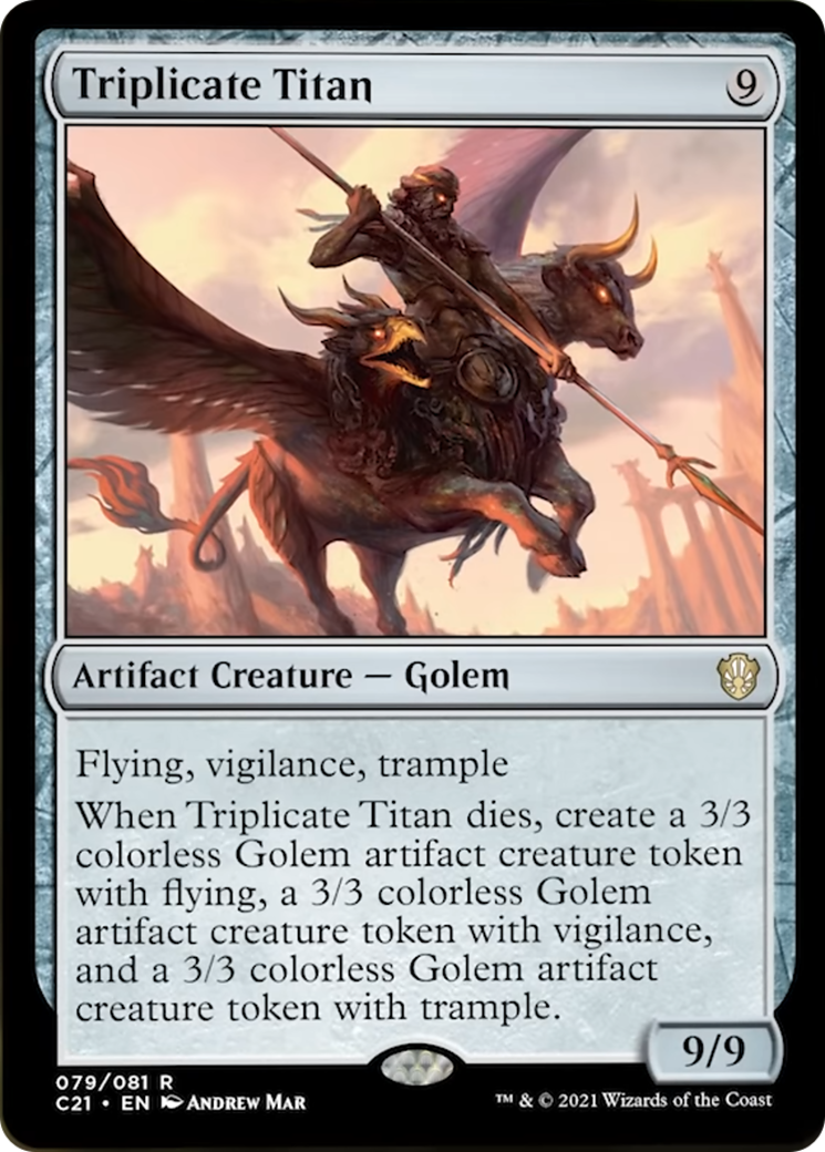 Triplicate Titan Card Image