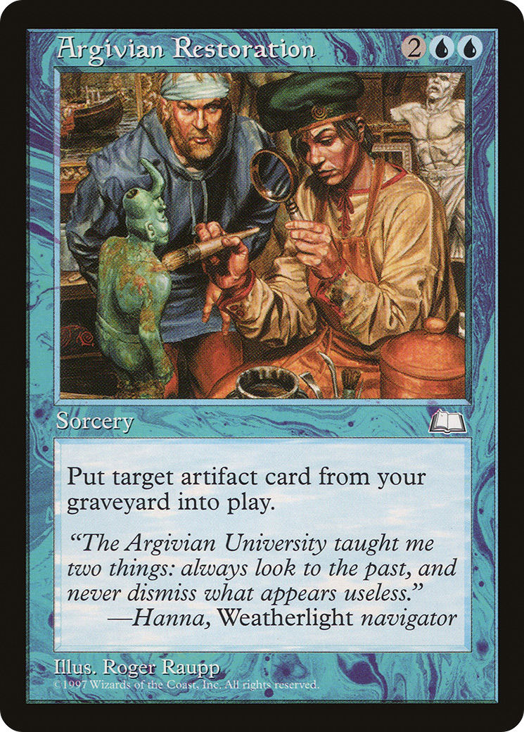 Argivian Restoration Card Image