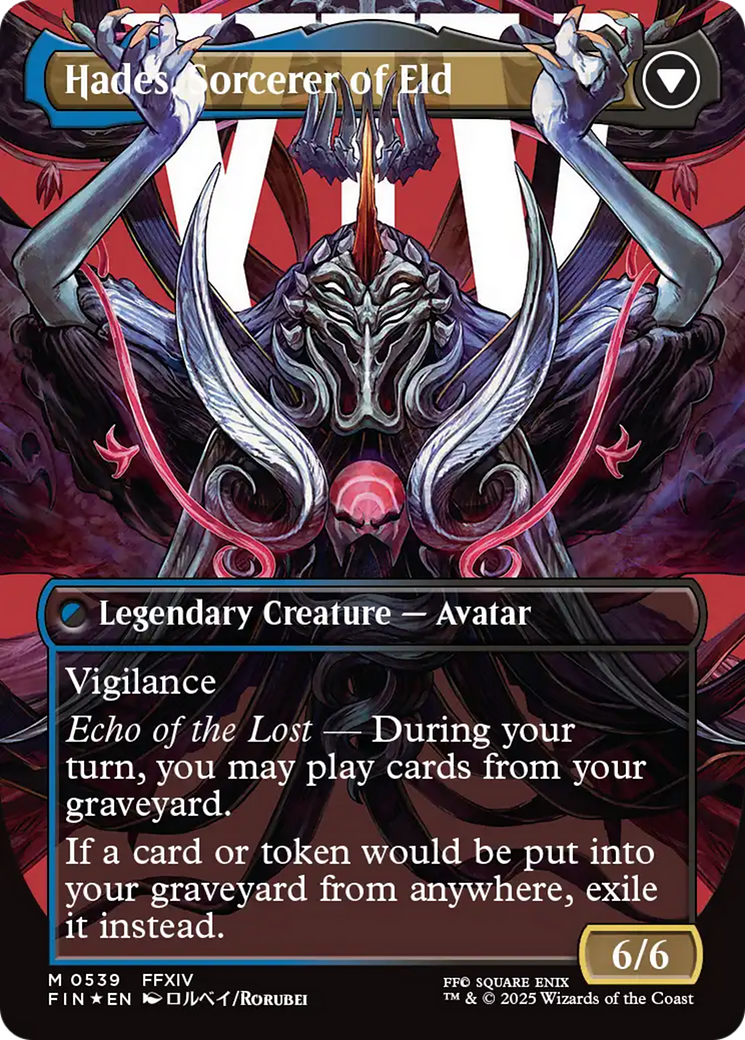 Emet-Selch, Unsundered // Hades, Sorcerer of Eld Card Image