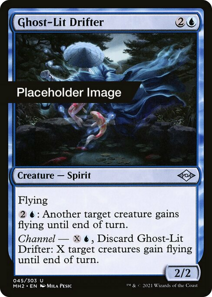 Ghost-Lit Drifter Card Image