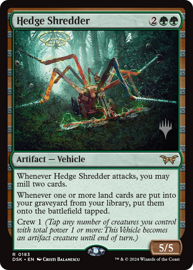 Hedge Shredder Card Image