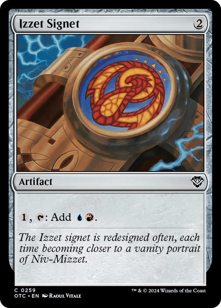 Izzet Signet Card Image