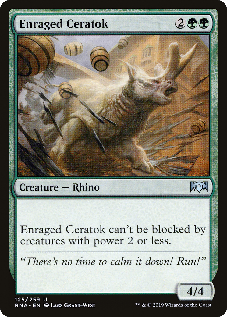 Enraged Ceratok Card Image